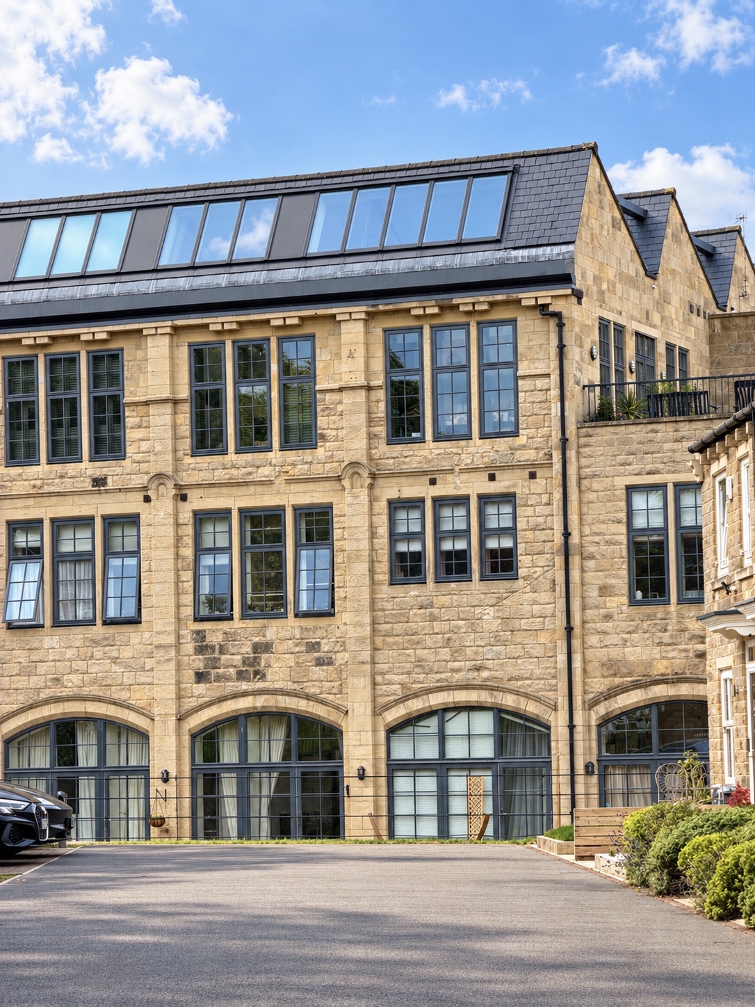 Stone apartment development completed by Leitrim Construction